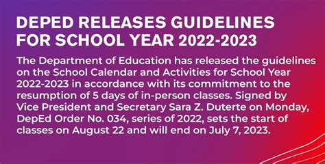 ENROLLMENT FOR SCHOOL YEAR 2023.